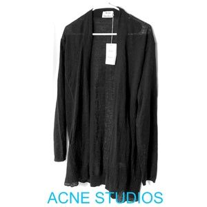 ACNE STUDIOS FULL LENGHT LINEN SWEATER SIZE XS NWT $510